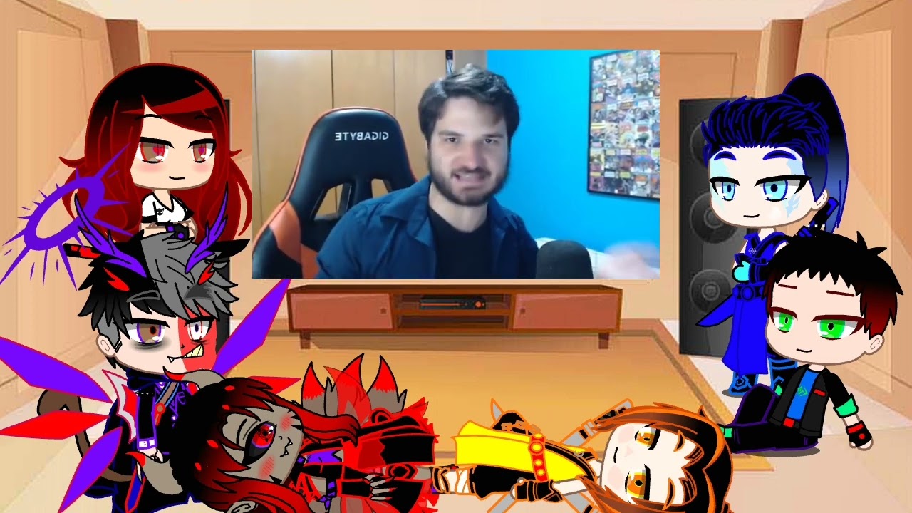 gacha react @Jazzghost jogando simulador de prisão(parte 1).