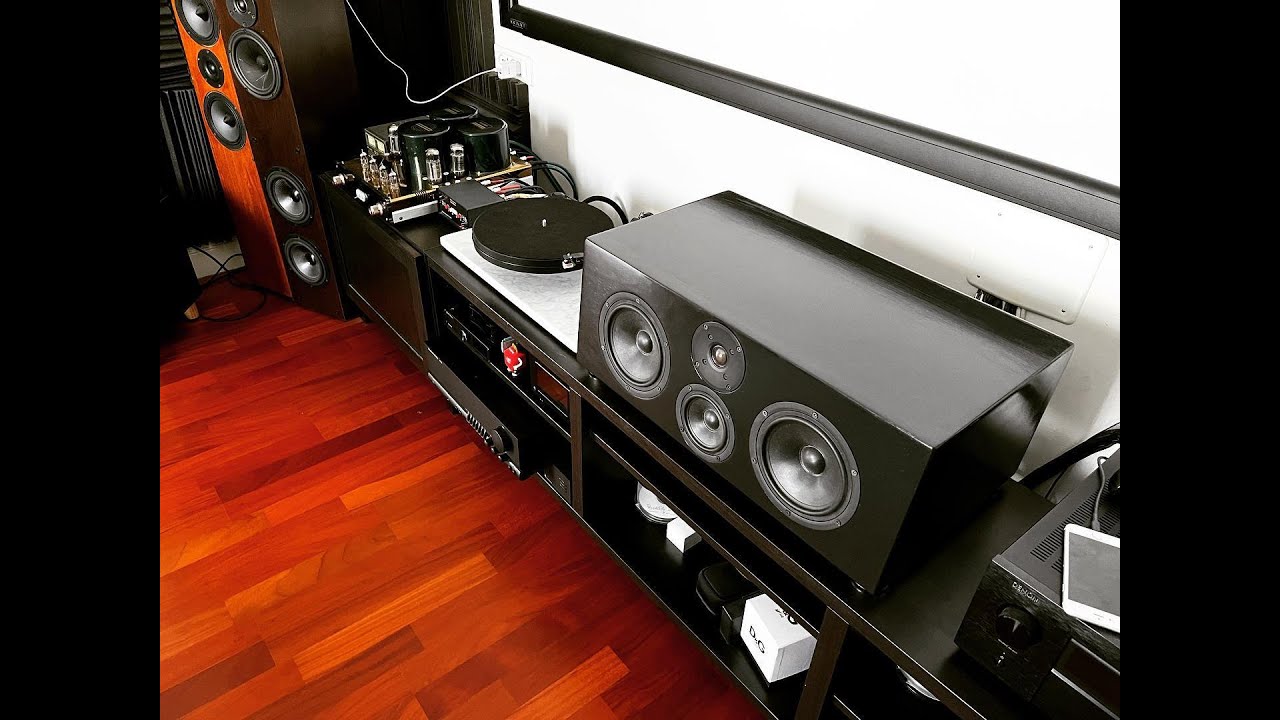 Canale centrale Home Theatre progetto Troels gravesen Discovery Center