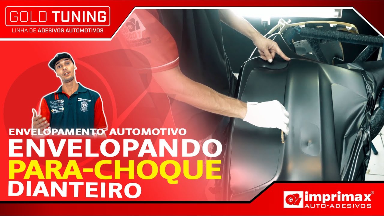TUTORIAL DE ENVELOPAMENTO AUTOMOTIVO | PARA-CHOQUE DIANTEIRO