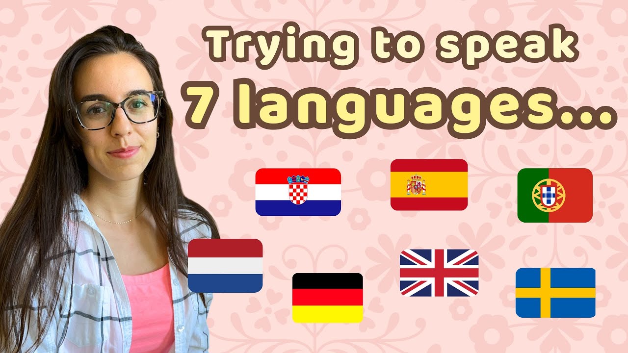 Trying to SPEAK ALL 7 LANGUAGES I've Ever Learned...