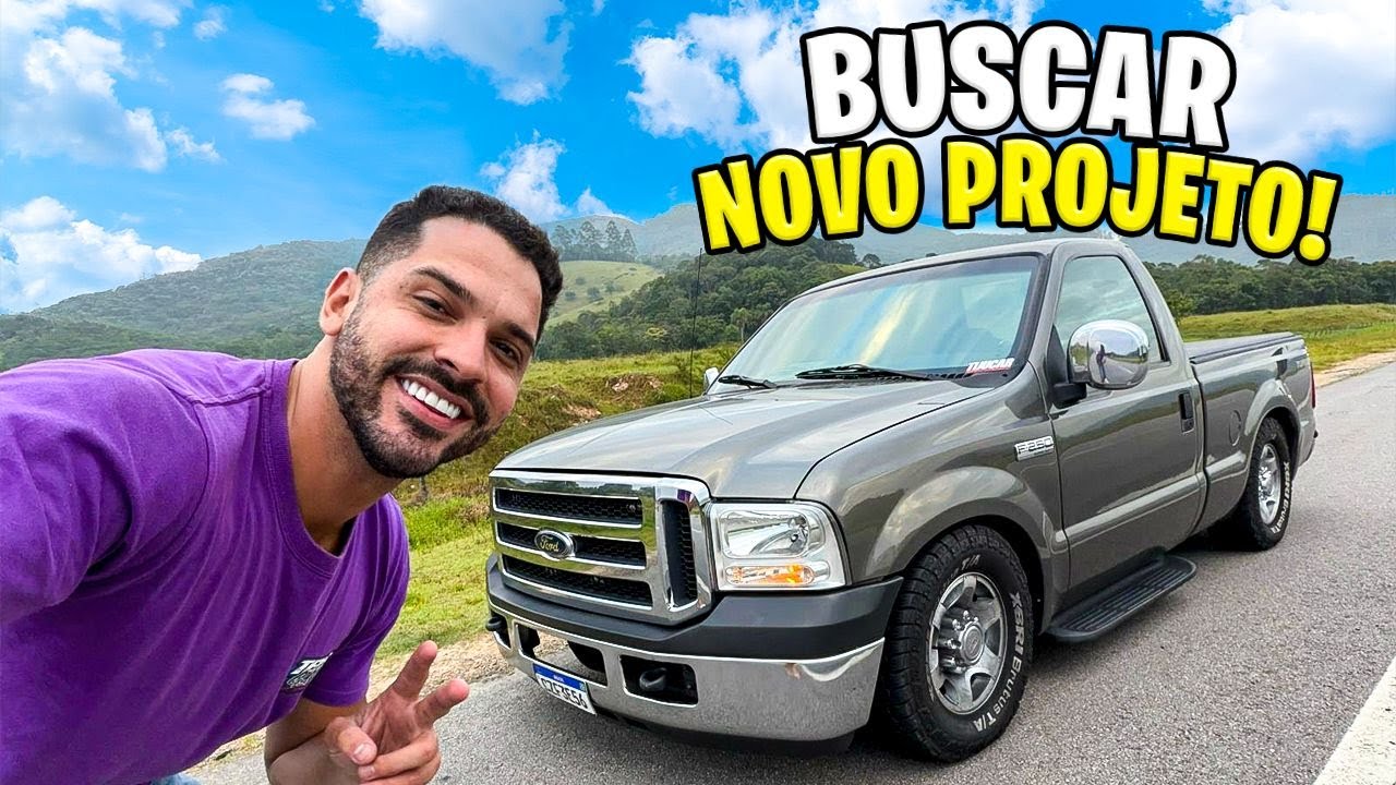 BUSCANDO MEU CAMINHÃO NOVO DE F250 500CV 😱 ACELERANDO TUDO