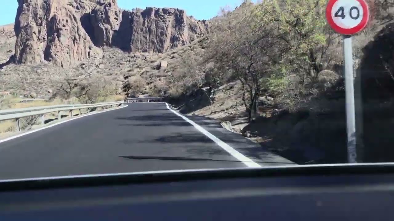 GRAN CANARIA 2024 Straßen, Berge und blauer Himmel Teil 11 #travel #canaryislands