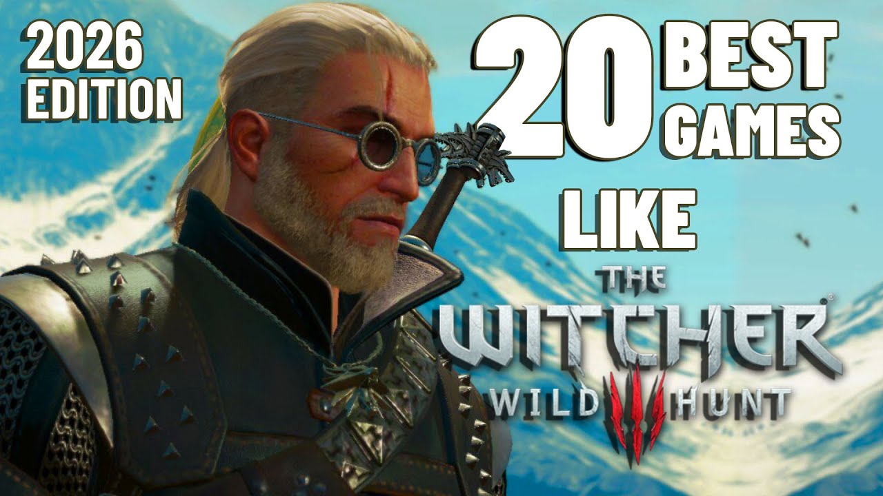 20 лучших ролевых игр с открытым миром, похожих на The Witcher 3 | Издание 2026 года