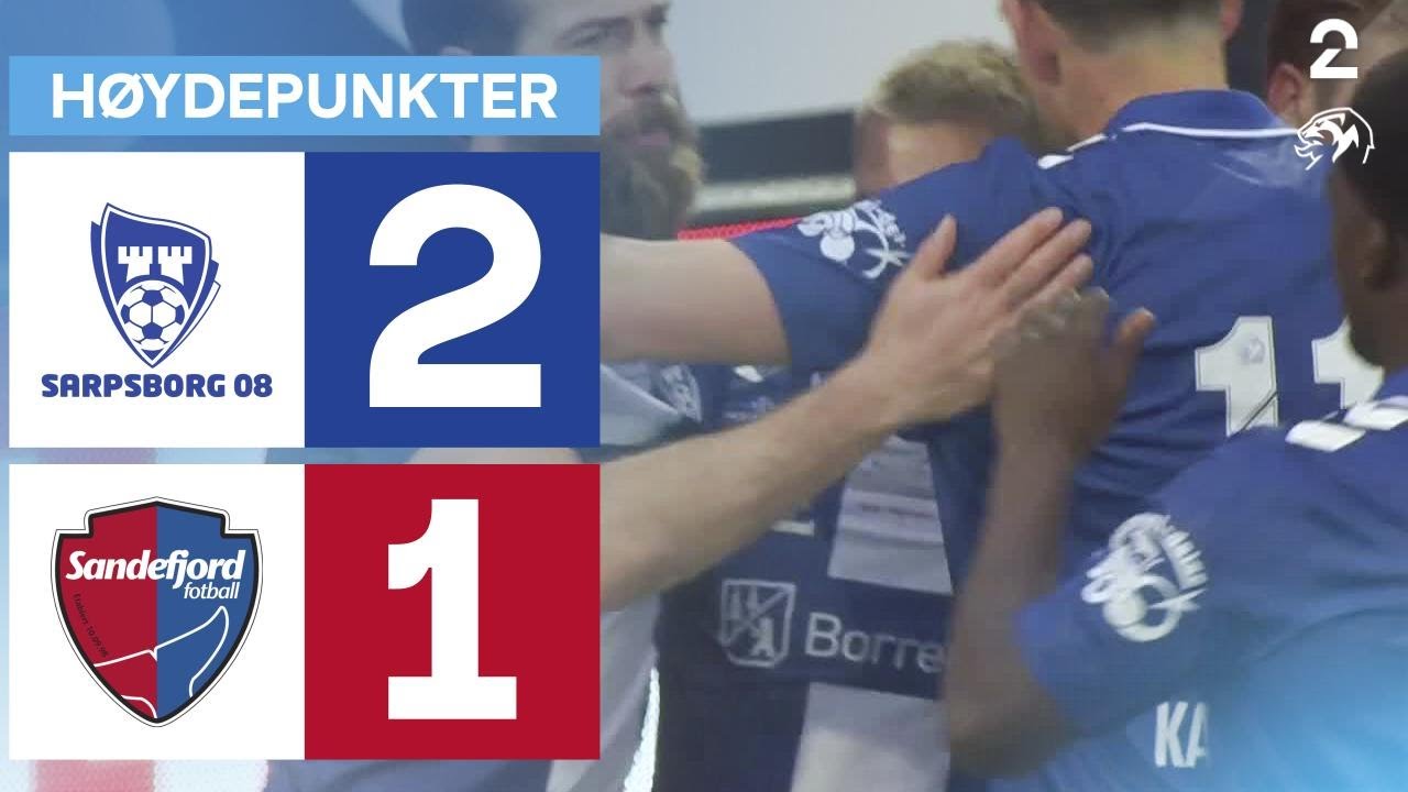 Sarpsborg 08 2 - 1 Sandefjord - H&oslash;ydepunkter