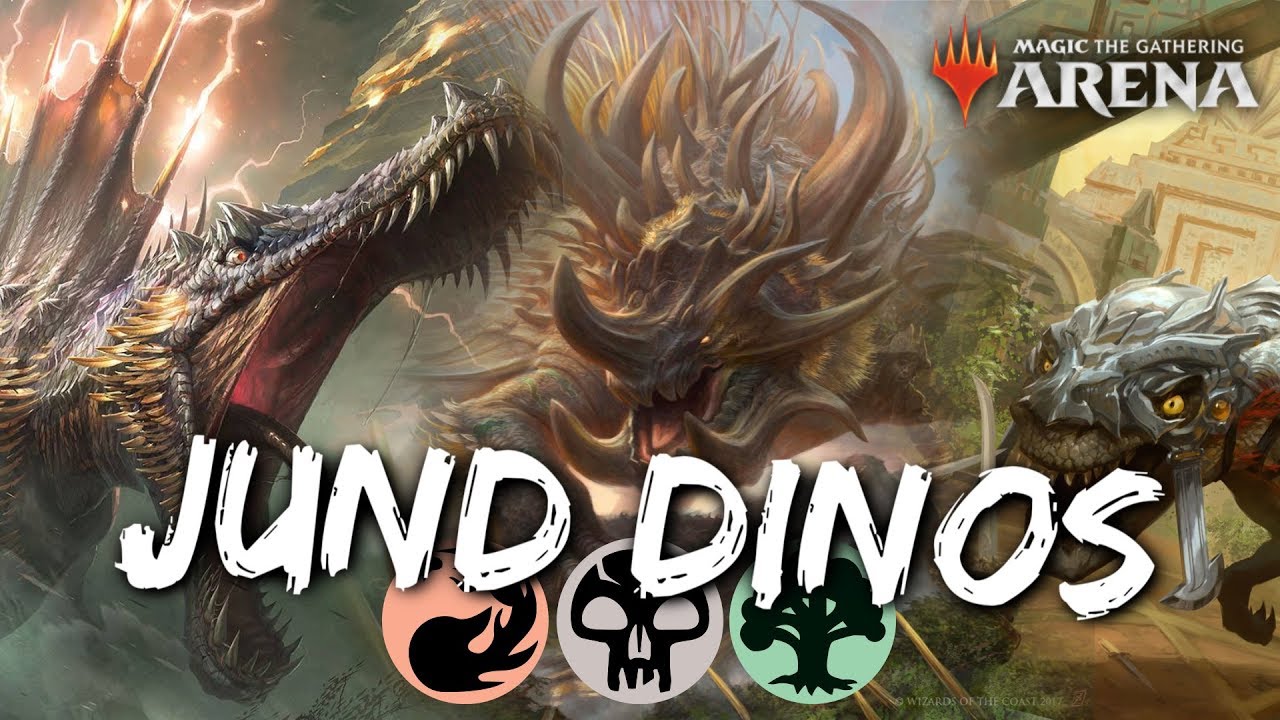 JUND DINOS [MTG Arena] | RBG Dinosaur Midrange Deck in RNA Standard