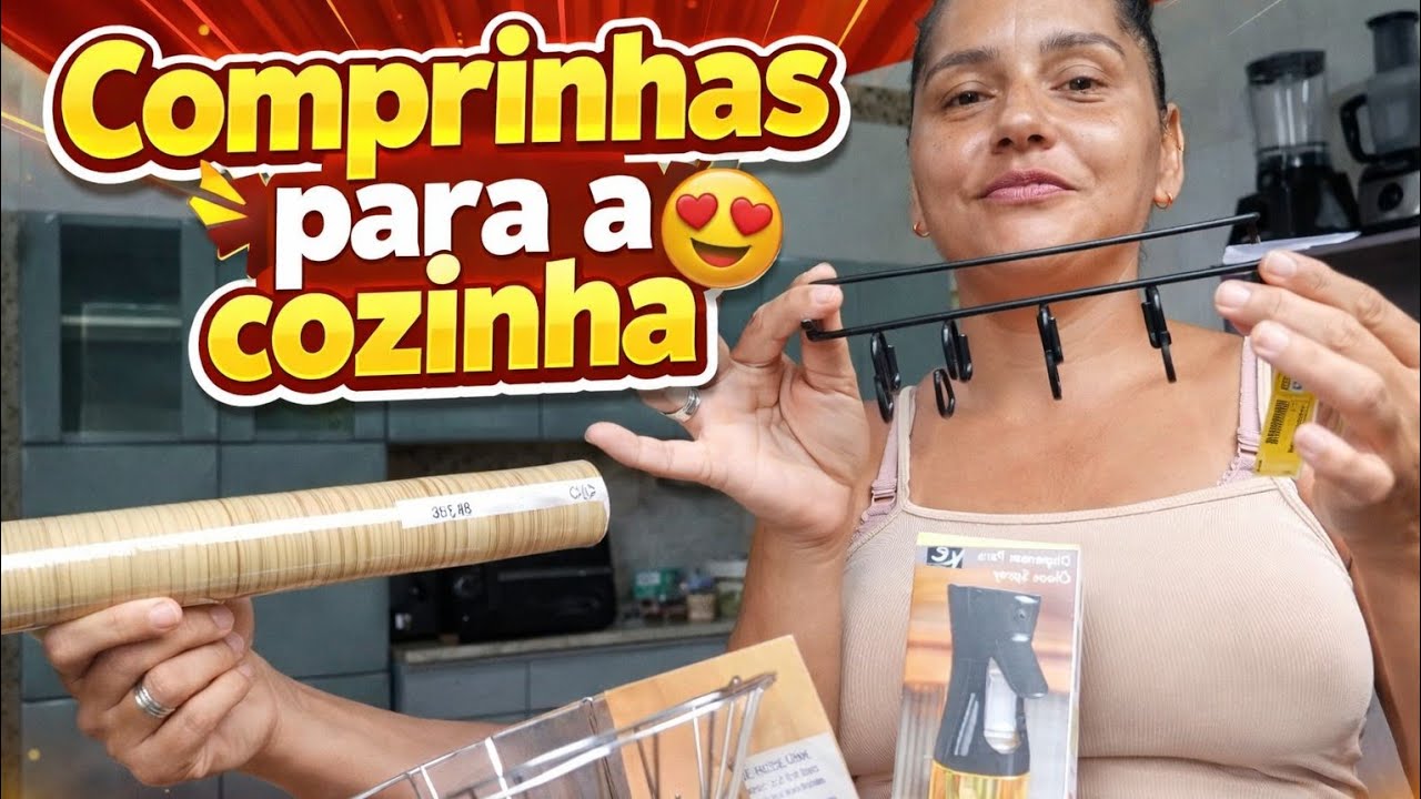 Comprinhas simples que vão ajudar na minha cozinha 🏡