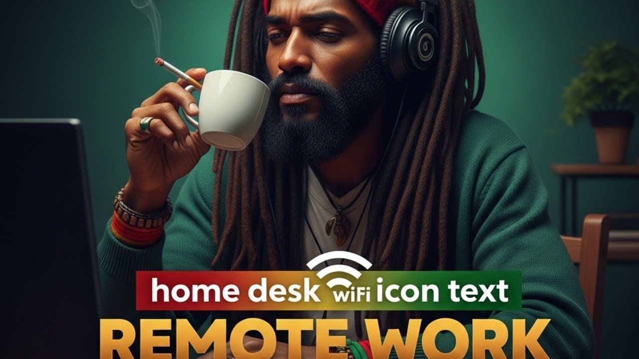Reggaeton Productivity Music for Remote Work Setup