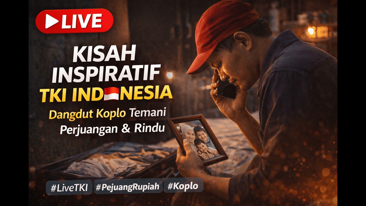 LIVE 🔴 Kisah Inspiratif TKI Indonesia 🇮🇩 Dangdut Koplo Temani Perjuangan & Rindu