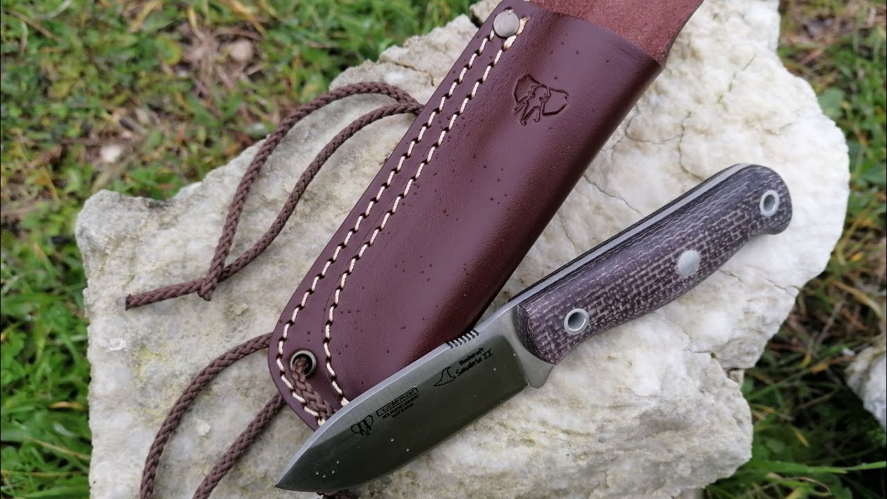 Cuchillo Cudeman Bushcraft Sanabria II Designed by Un Duende de Negro. Pequeño gran cuchillo.