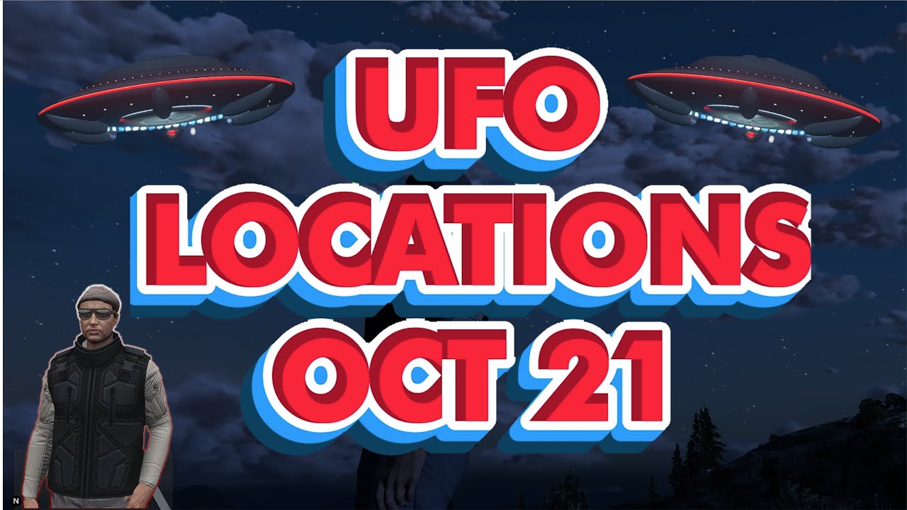 GTA Online UFO Location Oct 21 22 |  UFO Sighting 9 & 10 Halloween 2022