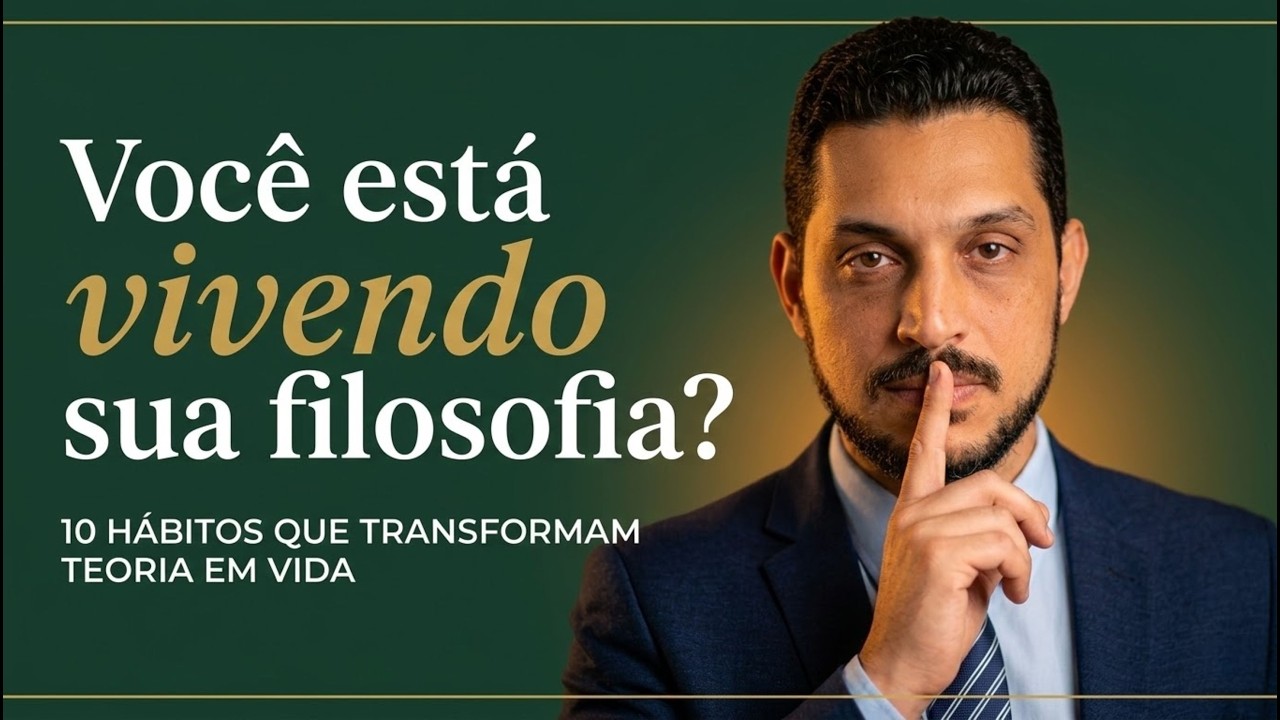 Como Viver a Filosofia Todos os Dias? Hábitos que transformam a teoria em prática