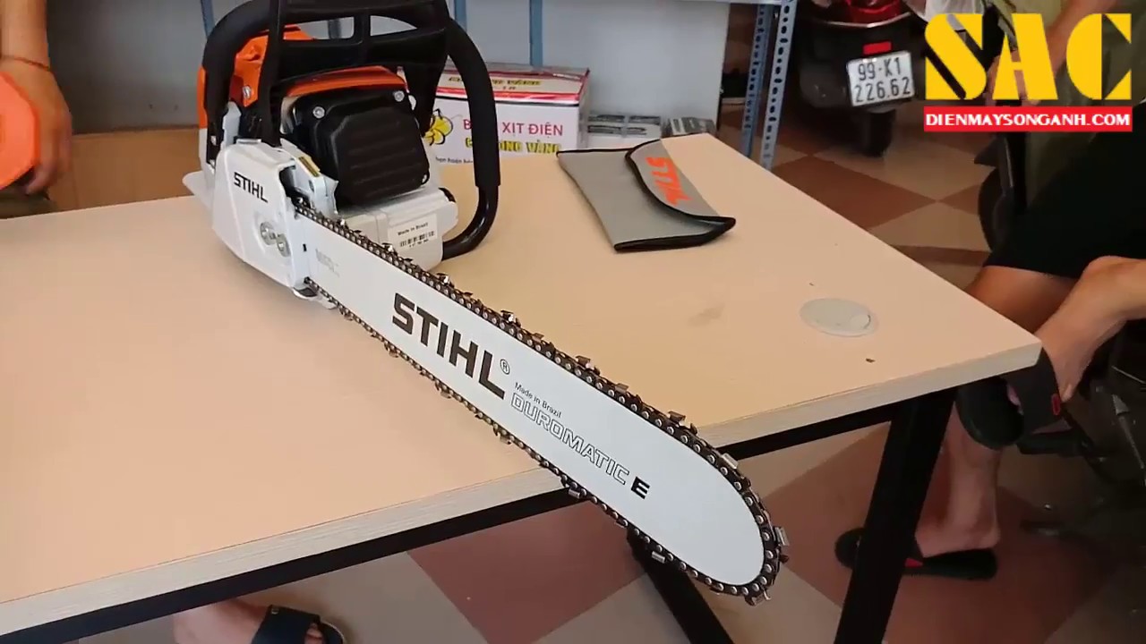 HD lắp nhanh m&aacute;y cưa STIHL MS-382 MỚI 2018