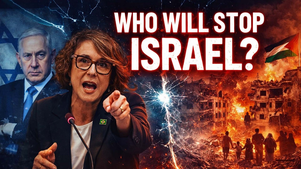 Brazilian Professor DESTROYS Israel at UN: Viral Speech!