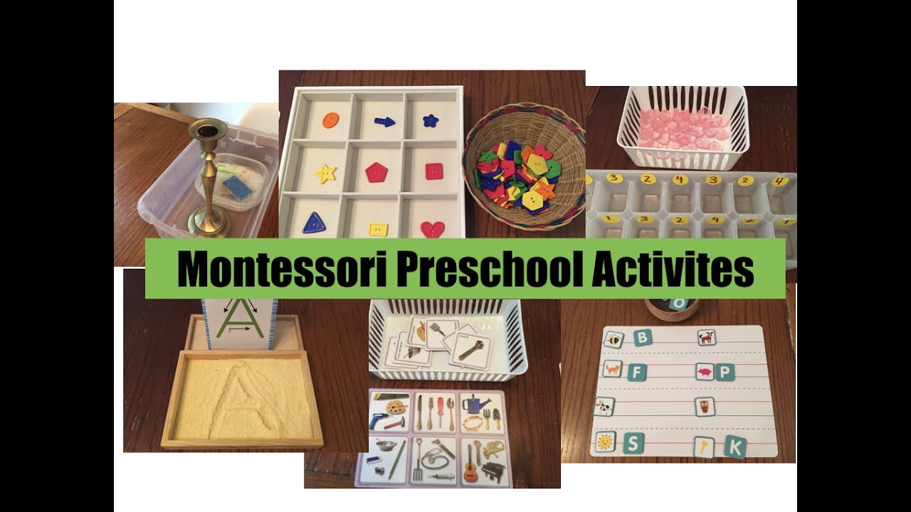 Preschool Inspired Montessori Activities June 2017