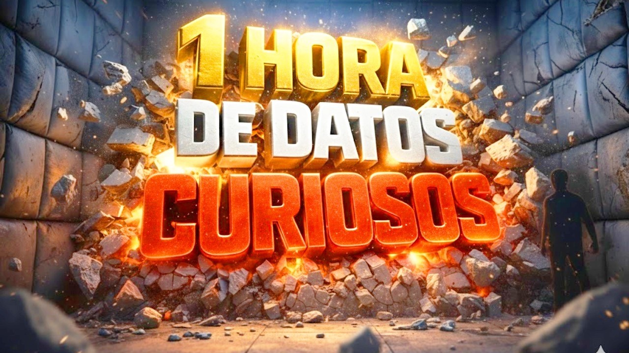 1 HORA de DATOS CURIOSOS y COSAS QUE NO SABÍAS #16😲
