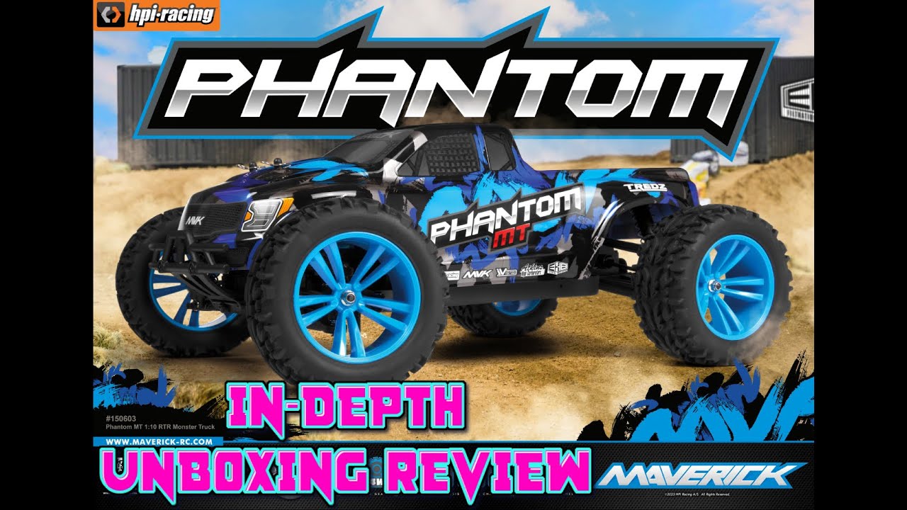 4WD HPI MAVERICK PHANTOM MT BEST CHEAP RC TRUGGY MONSTER TRUCK BUGGY CAR FOR UNDER &pound;130.00 UNBOXING