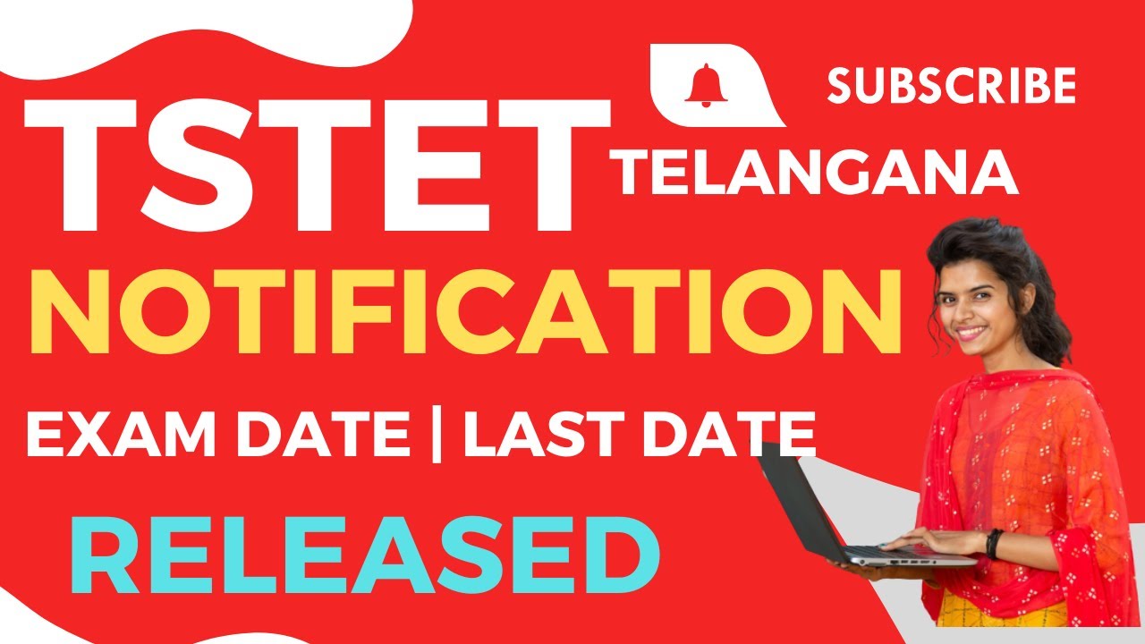 TSTET 2023 Notification Exam Date Released Score Validity Date