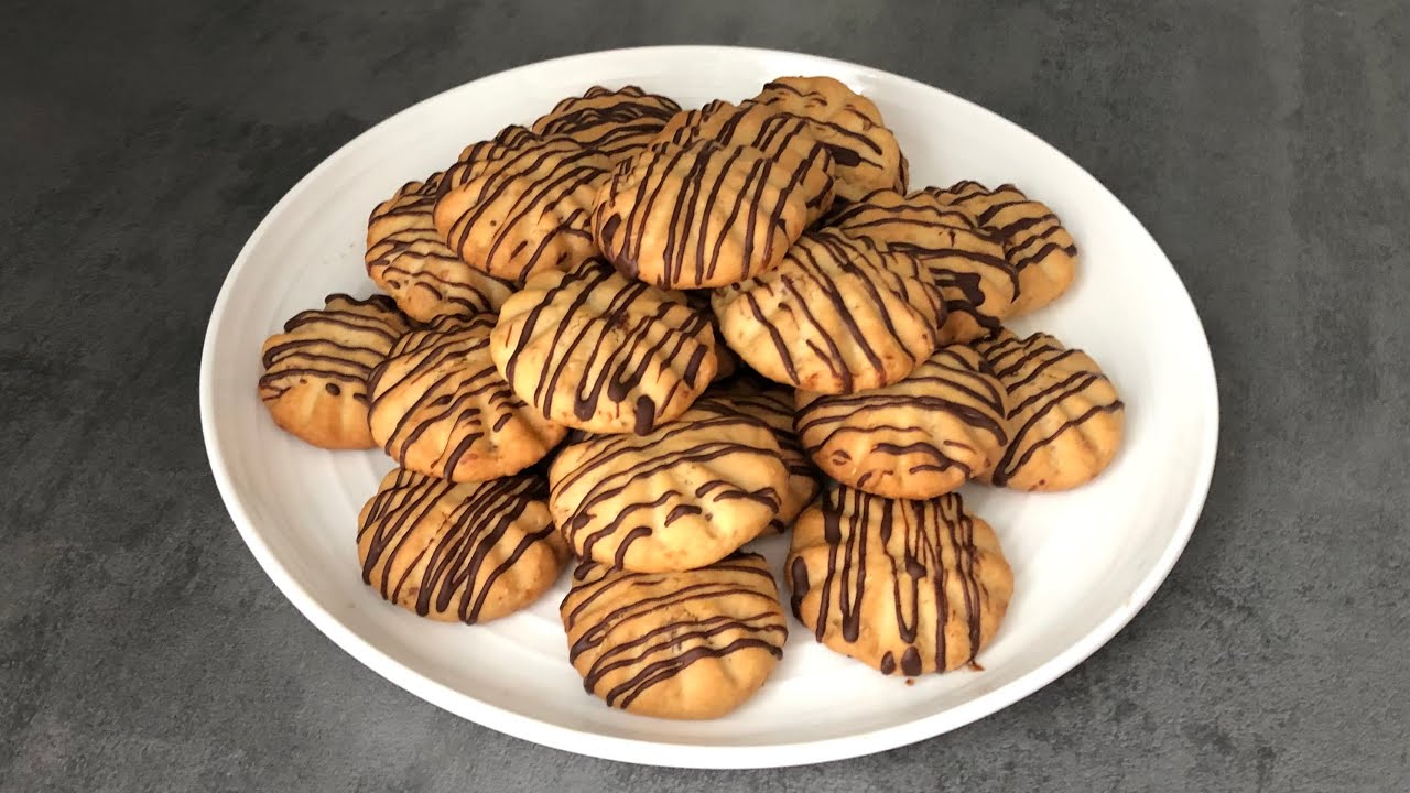 حلوى سهلة و سريعة و اقتصادية /Biscuits faciles et rapides /Easy cookies