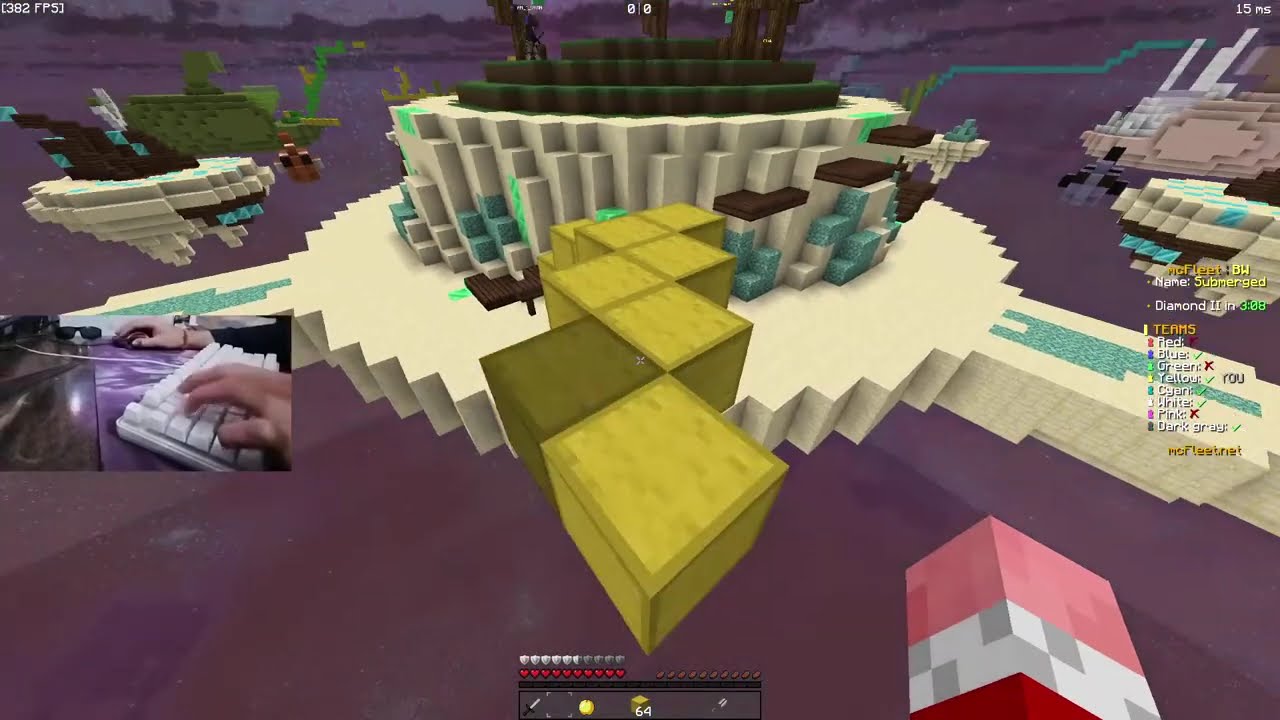 Bedwears is Not Interesting Again ( MCFLEET BEDWARS STREAM)