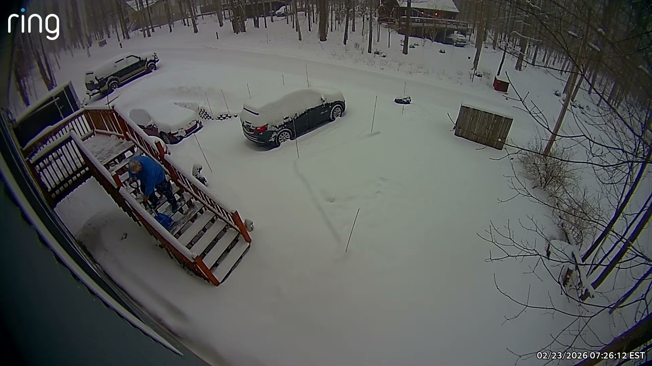 Alpine snow February 23, 2026