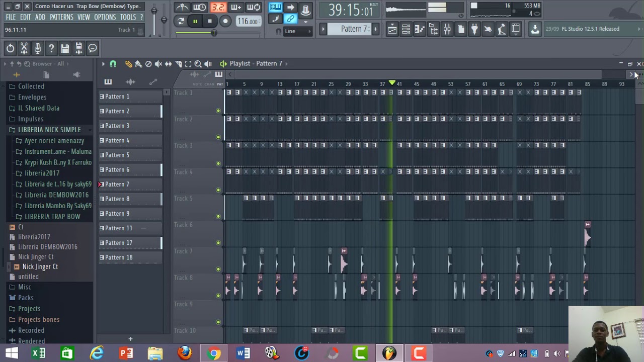 Como Hacer un Trap Bow (Dembow) Type L&iacute;rico,La Manta,Musicologo, Shelow Shaq,Noriel By Nick