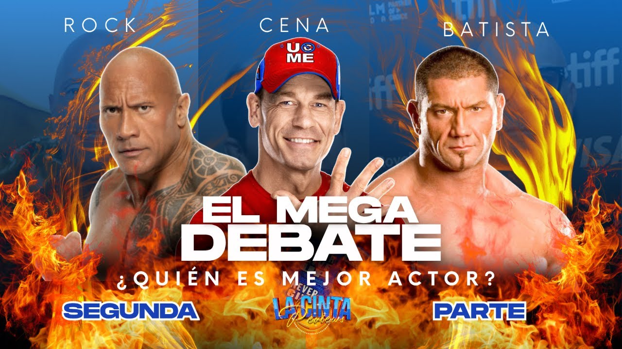 EL MEGA DEBATE: 2DA PARTE: Cena | Rock | Batista