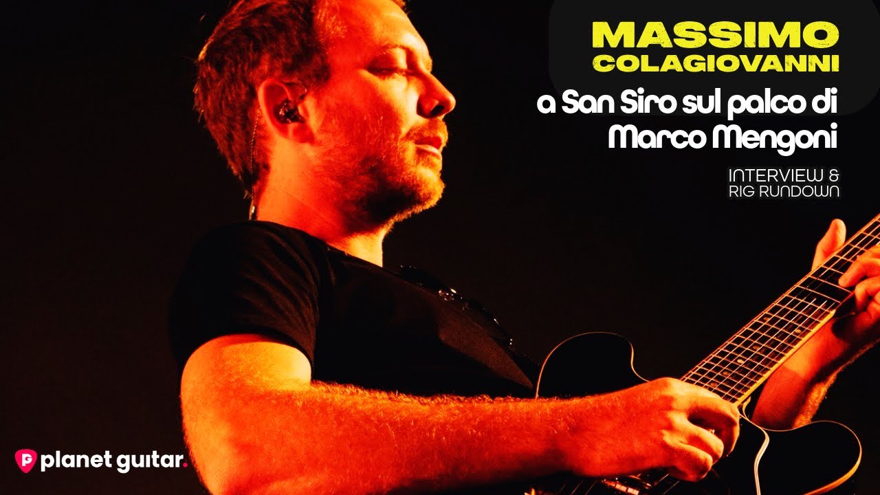 ANALOGICO & DIGITALE in SINERGIA: rig rundown di Massimo Colagiovanni con Marco Mengoni a San Siro