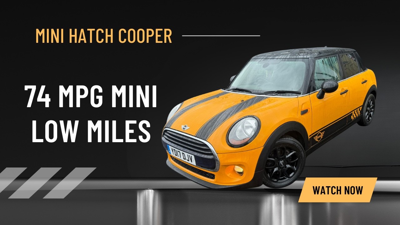 Orange MINI Cooper D 2017 | Stylish, Efficient & Fun to Drive