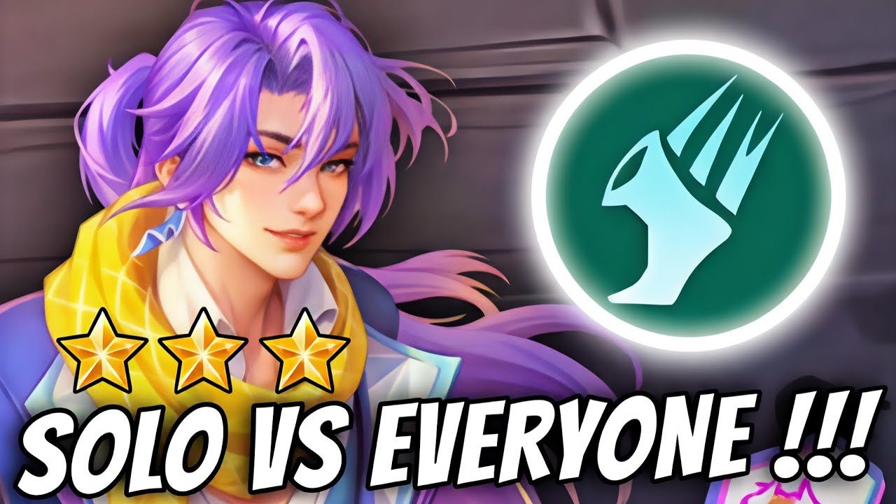 CATCH ME IF YOU CAN!! 3 STAR LANCELOT VS 11 HEROES!! MAGIC CHESS GO GO 