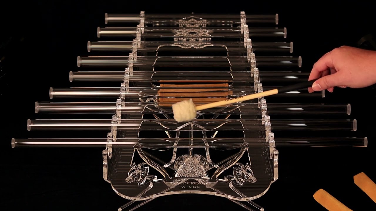 Ethereal Wings - Solfeggio Crystal Harp (Example) | Gongs Unlimited