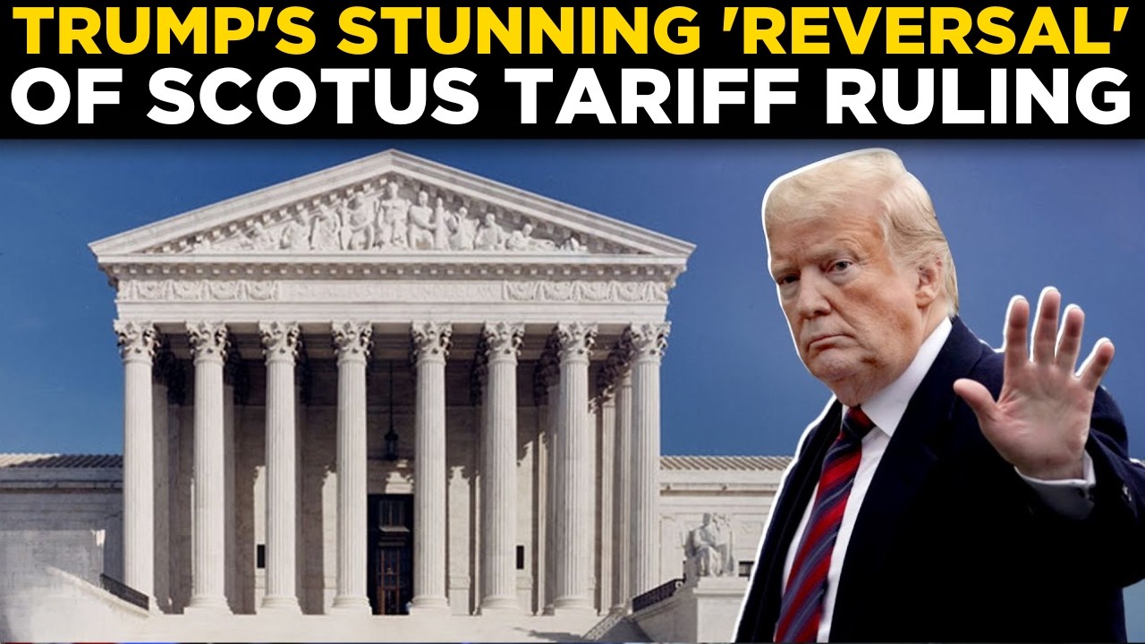 LIVE | Trump DEFIES Supreme Court, Hits Back With 10% Shock Global Tariffs | ‘THESE SLIME BALLS!’