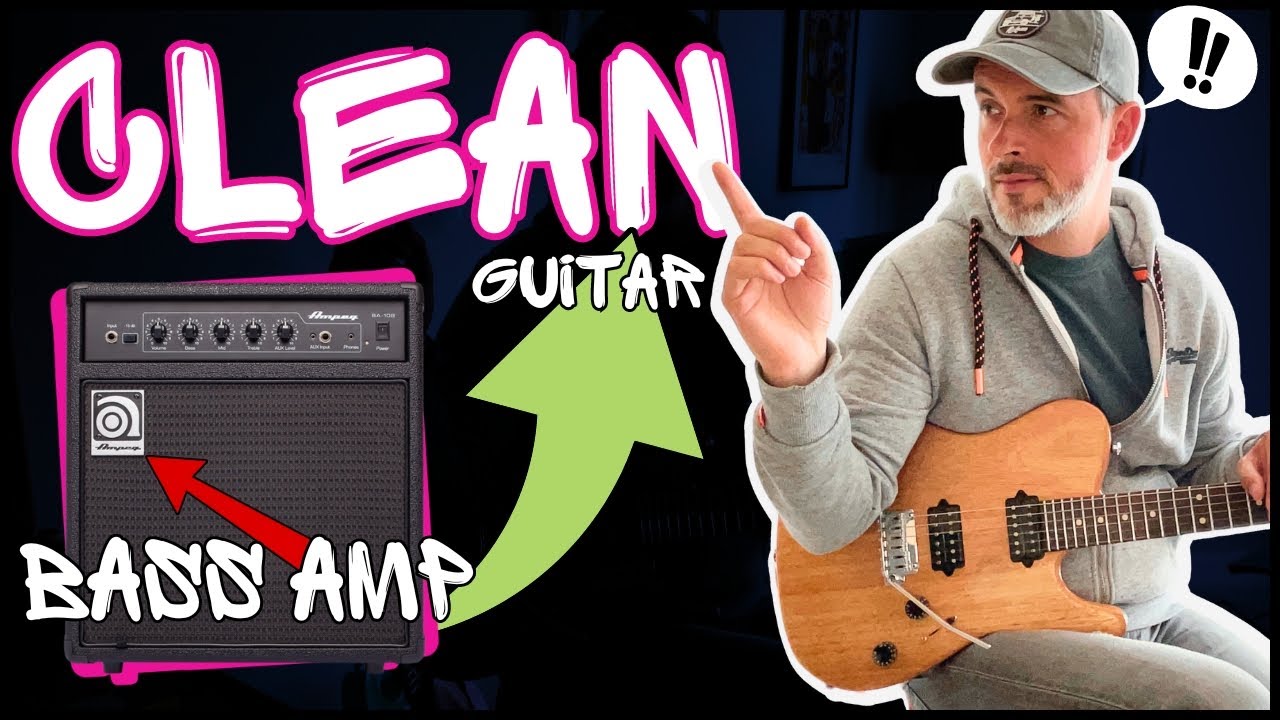 un CLEAN TONE de guitare SUBLIME sur PLUGIN ?? Utilisez un AMPLI BASSE !