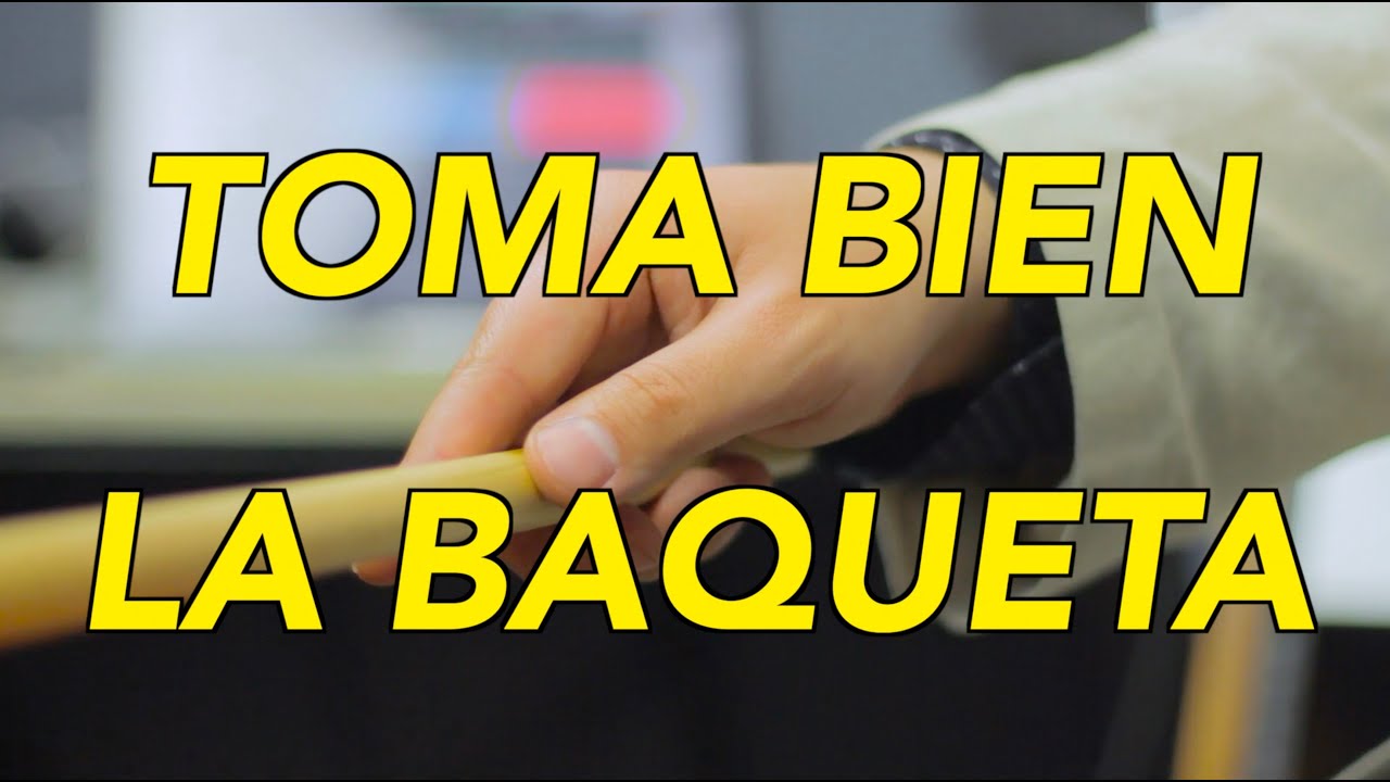 Tomada alemana en batería: técnica básica (grip paralelo)