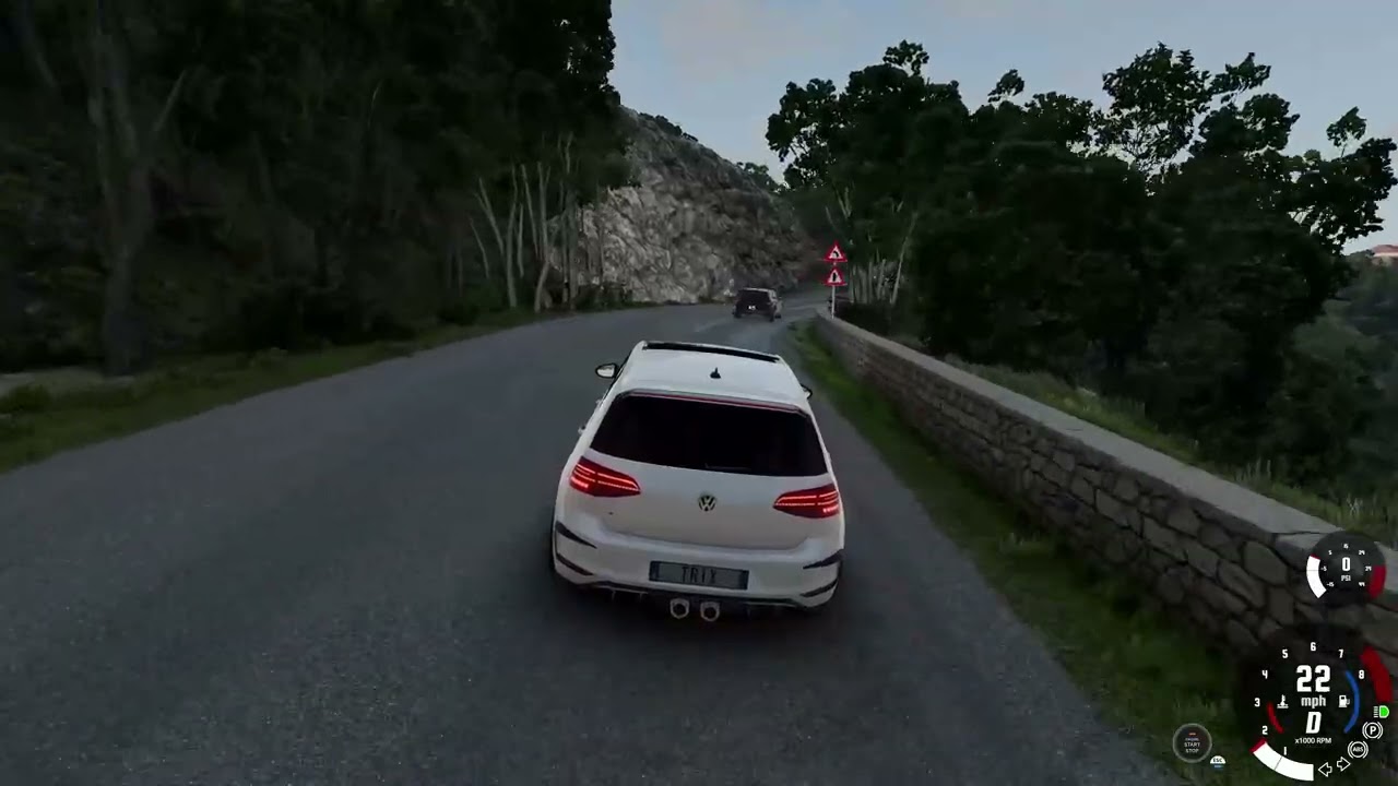 VW GOLF 7 | BeamNG Drive | Logitech G923 SE Gameplay