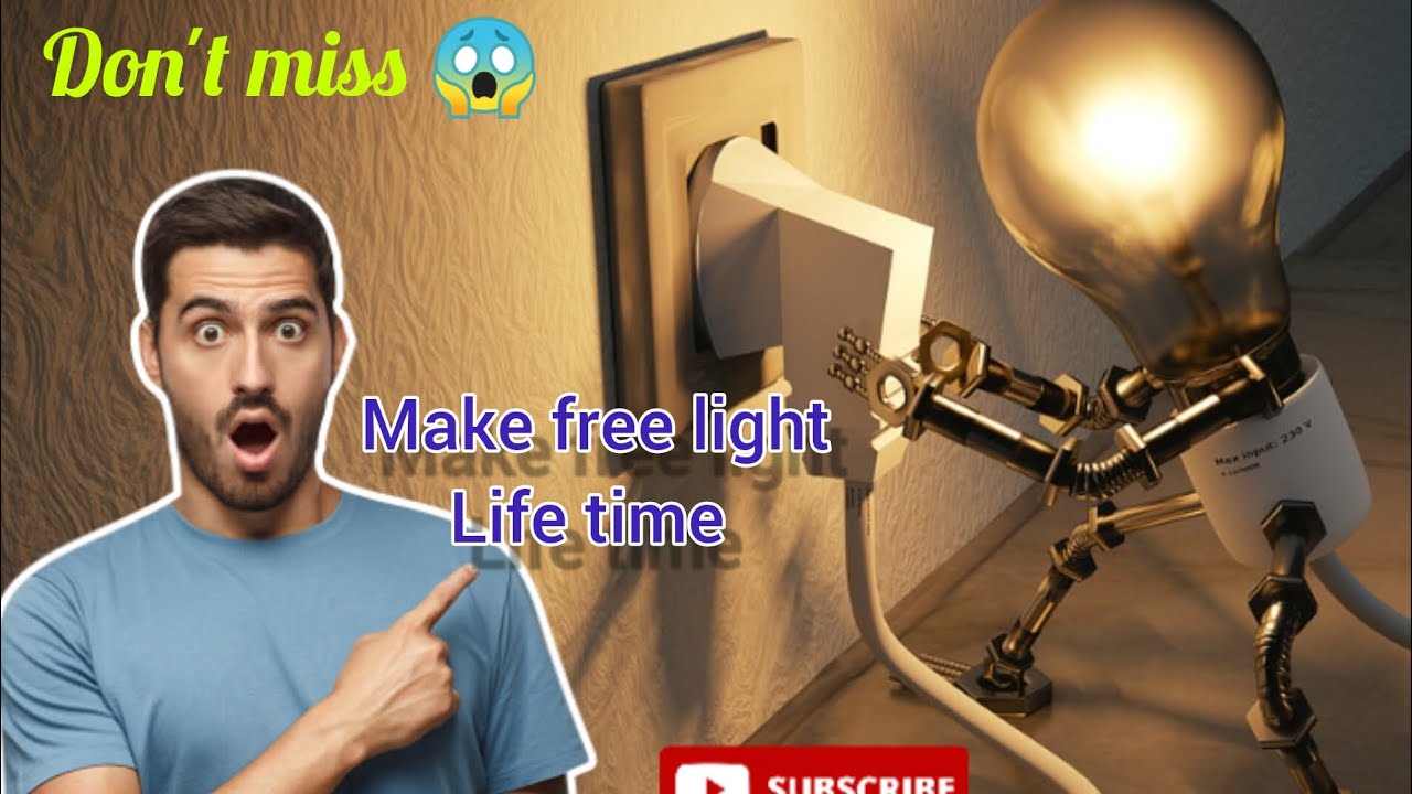 Get Free Light Now with Magnetic Power! Controversial Method to Generate Free Light with Magnets