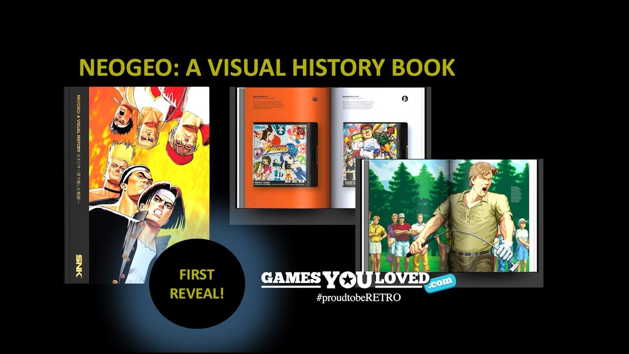 NEOGEO: A VISUAL HISTORY BOOK I FIRST REVEAL!
