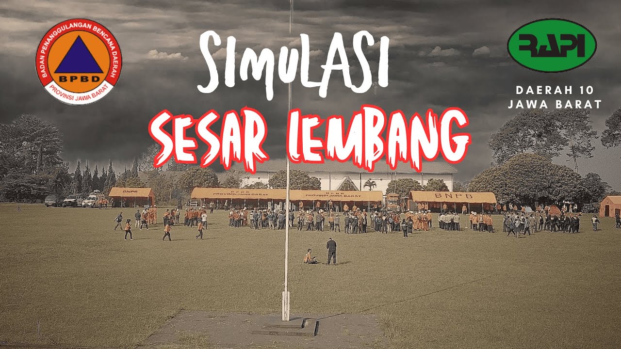 Simulasi Gempa Bumi - Sesar Lembang