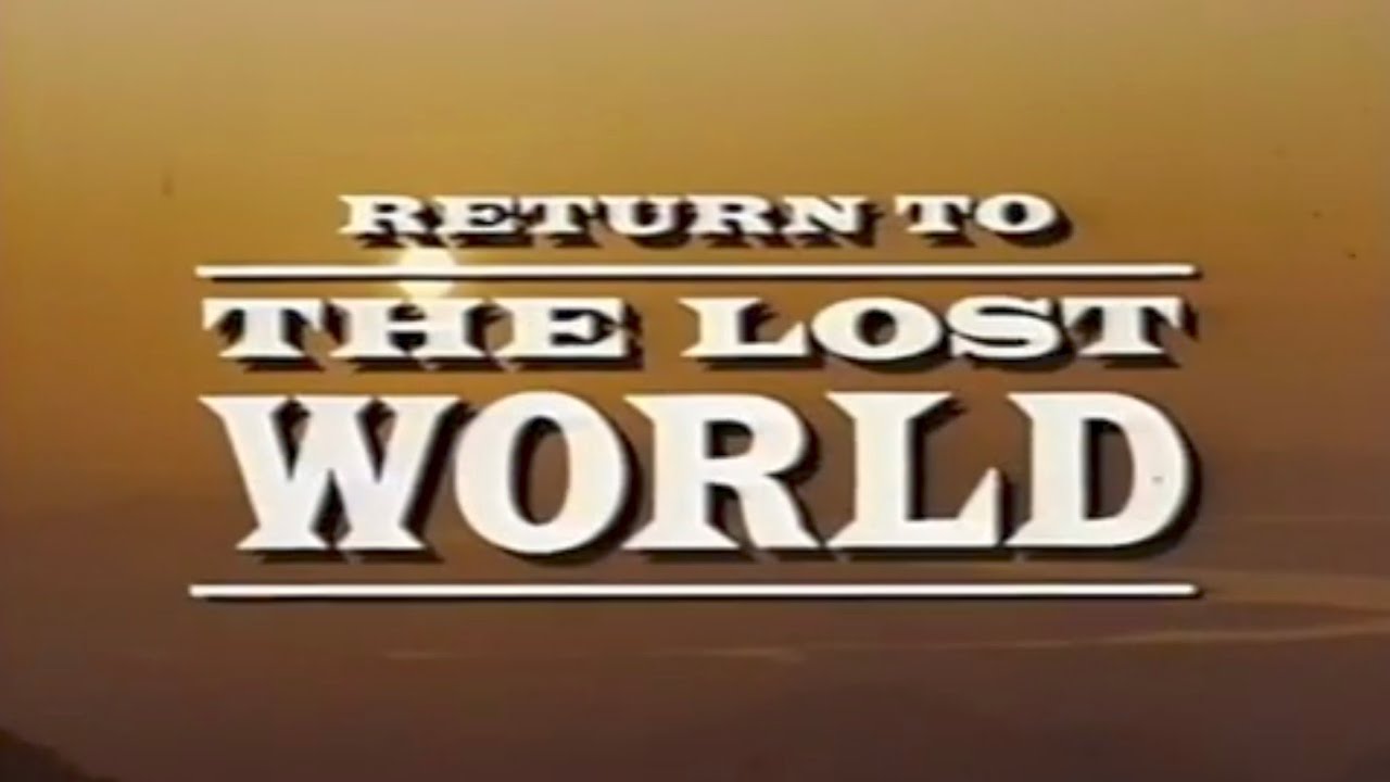 Return To The Lost World - 1992 VHS