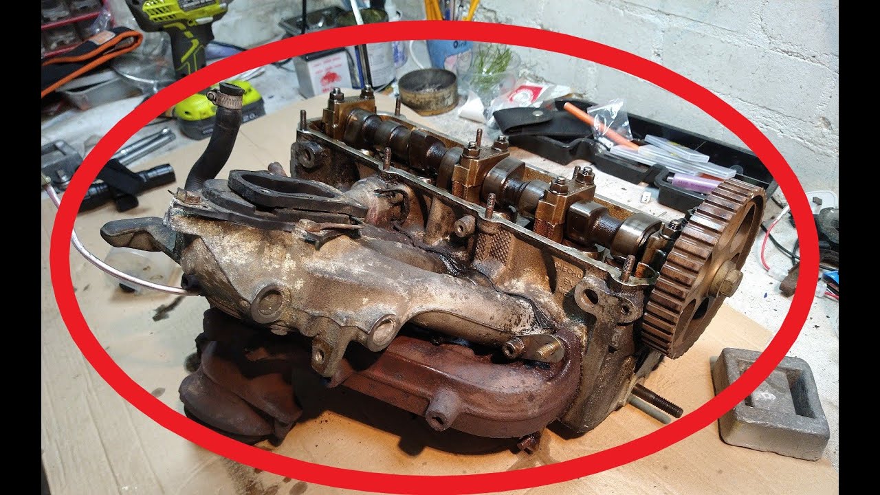vw golf mk2 cylinder head removal