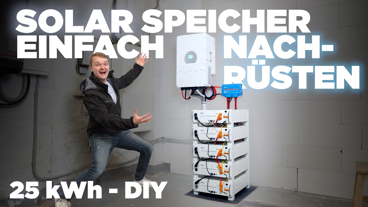 PV-Speicher EINFACH nachrüsten: So gehts Schritt-für-Schritt!