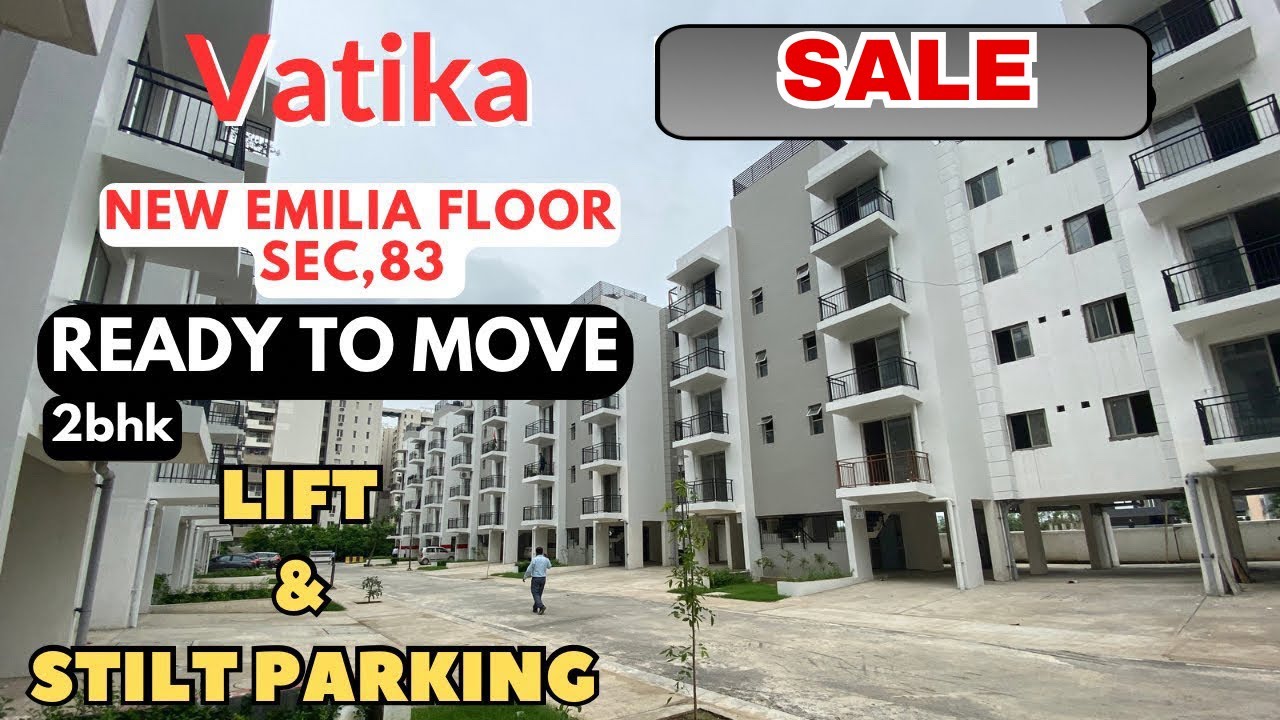 2bhk Vatika New Emilia Floors with Lift and Roof rights ||Vatika  Sector,83 Gurgaon || 9818646102