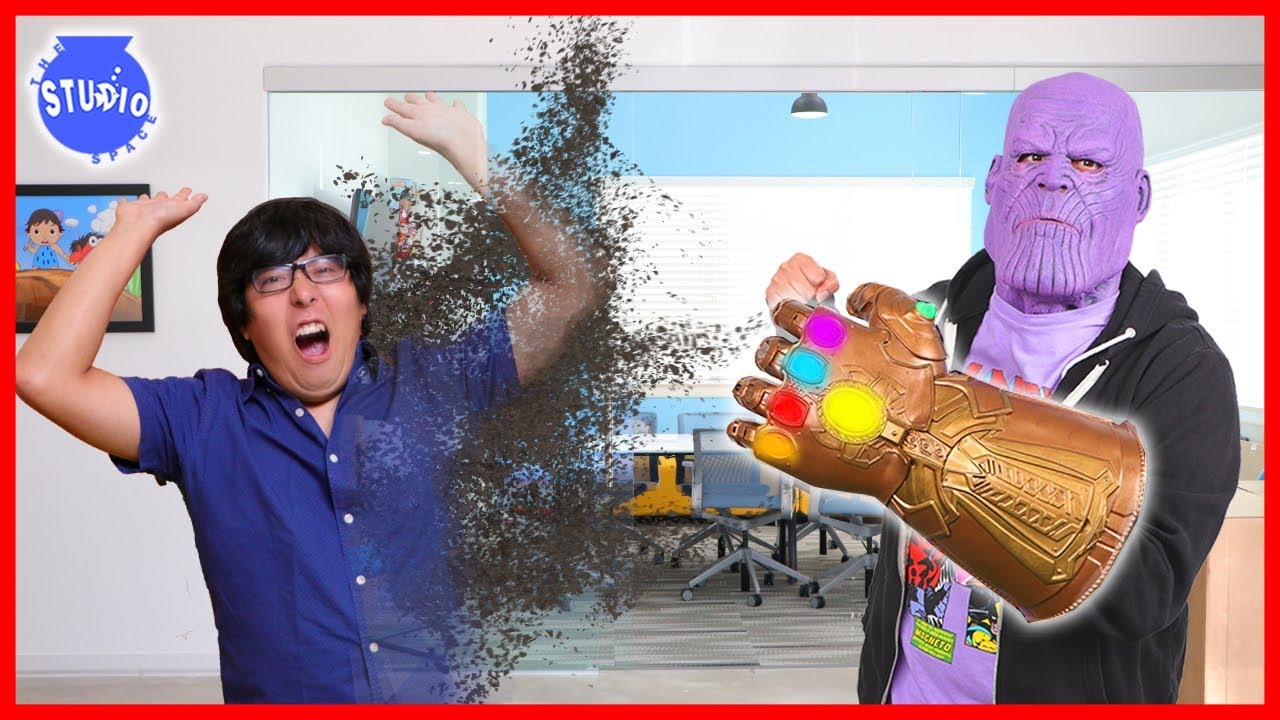 THANOS IN OUR OFFICE ! The Studio Space gets SNAPPED AWAY !