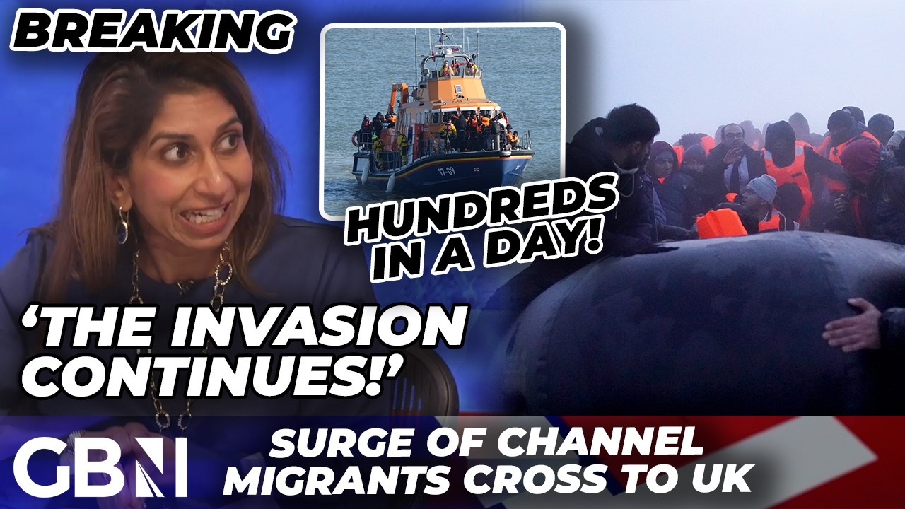 BREAKING: Huge SURGE of Channel migrants on hottest day of year - 'The INVASION continues!'
