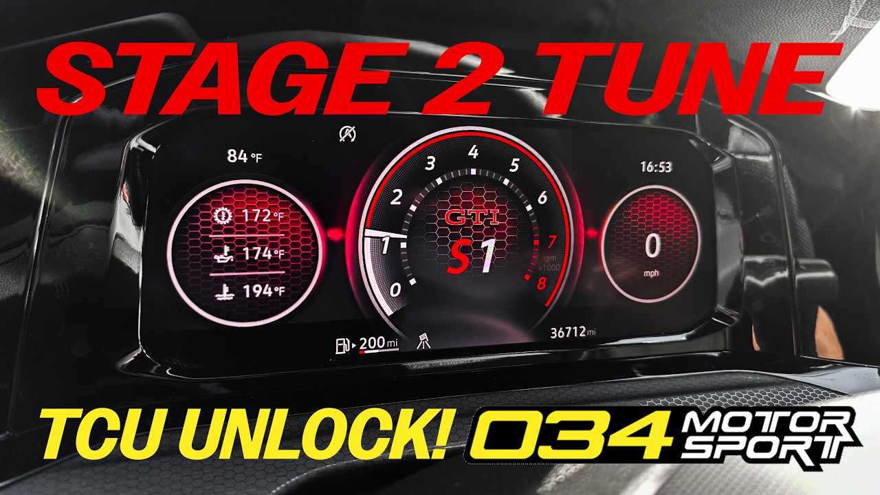 MK8 GTI TUNED: 034 Motorsport Stage 2 TCU | UNLOCKED POTENTIAL!
