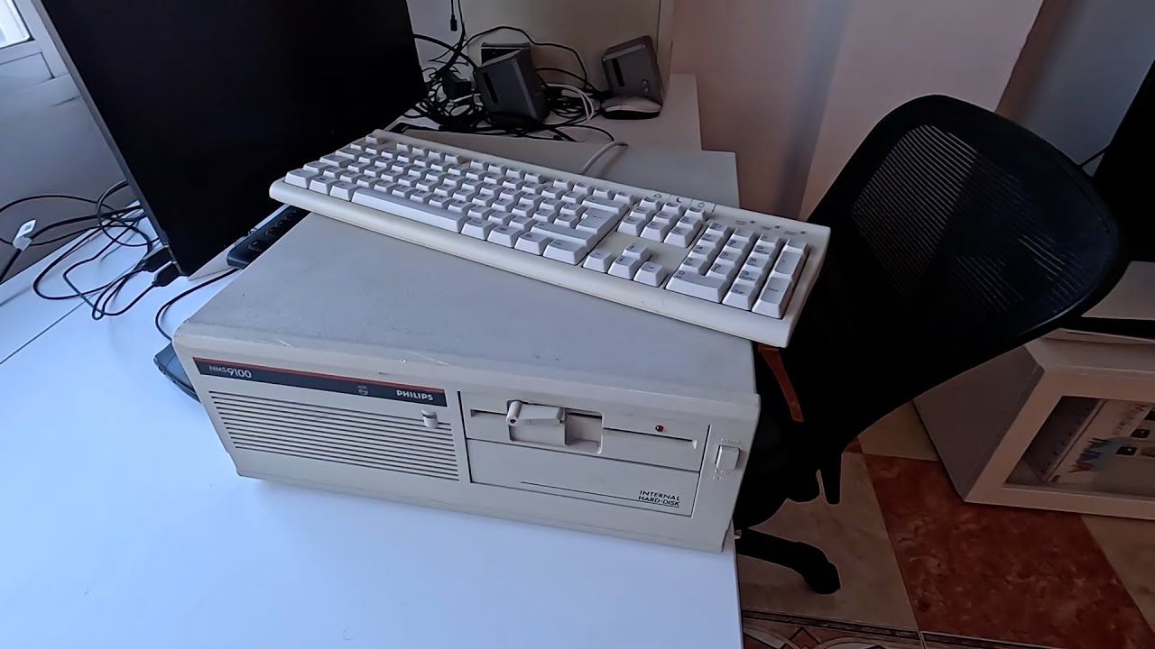 IBM PC XT Philips, удалось починить