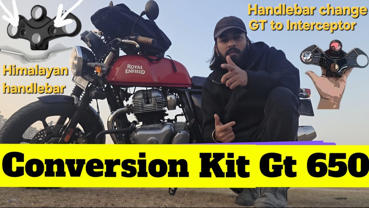 Converting Continental GT 650 to INTERCEPTOR 650 | Height Difference | Nawaab_vlogs | Nawaabvlogs | 