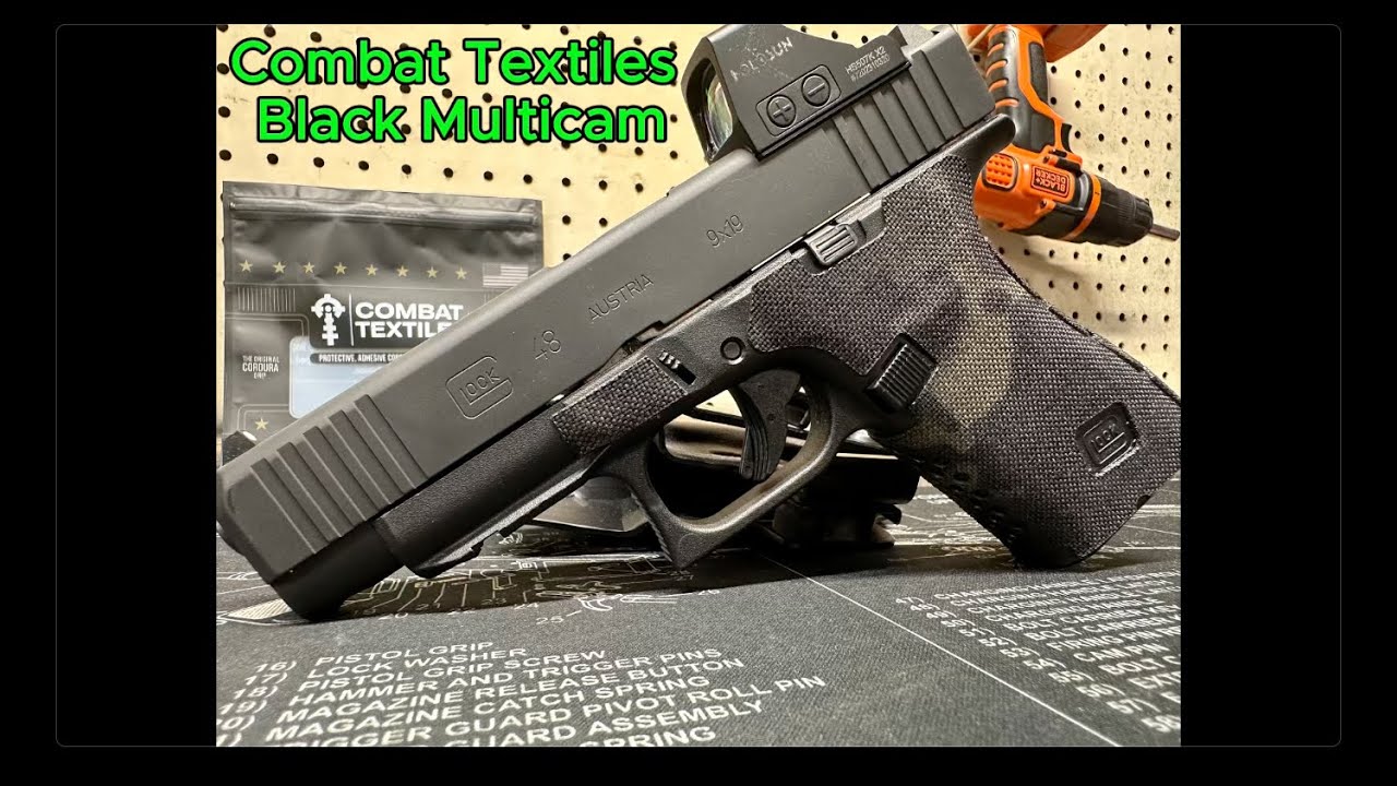 Glock 48 MOS | Combat Textiles Grip Install #edc #glock48 #tacticaledc #dryfirepractice