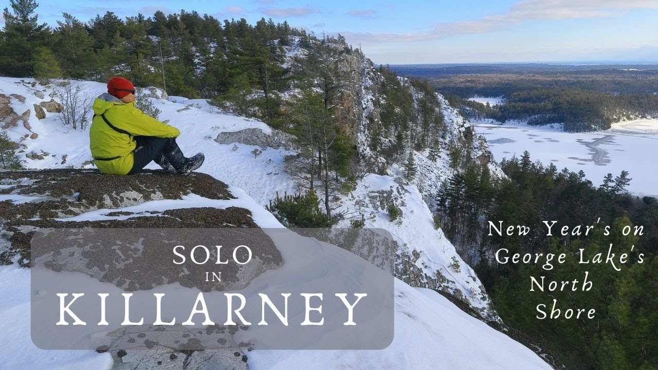 Solo in Killarney | New Year's on George Lake's North Shore