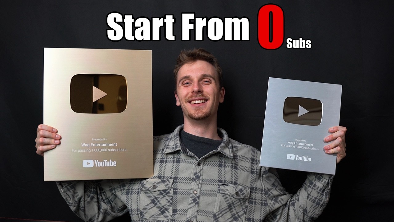 How I Would Grow from 0 Subs to Full-Time YouTube in 2026