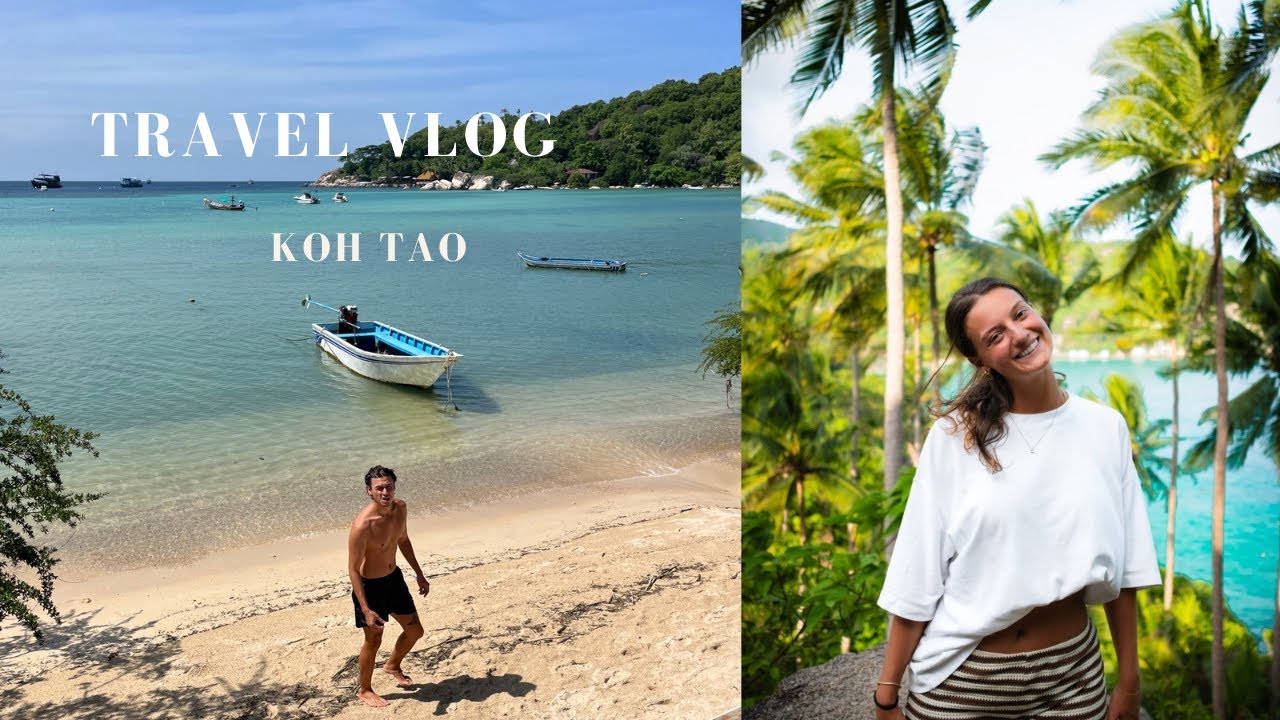 Beach party op Koh Tao & vreselijke boottrip🪩🚤 #248 